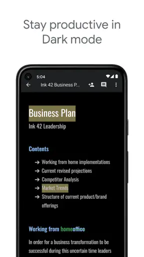 Google Docs screenshot