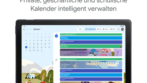 Google Kalender screenshot