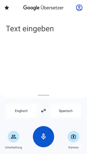 Google Übersetzer screenshot