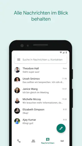 Google Voice screenshot