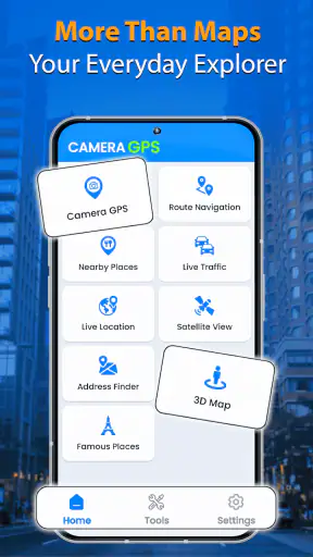 GPS Camera: Photo Location Map screenshot
