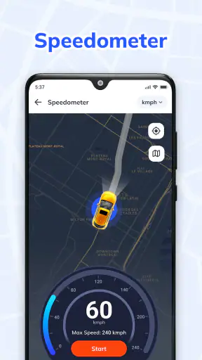 GPS-Karte: Sprachnavigation screenshot