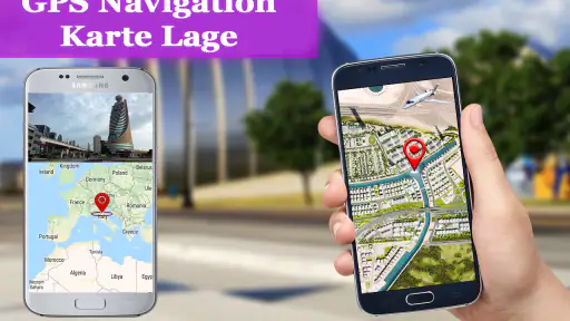 GPS-Navigation: Karte Richtung screenshot
