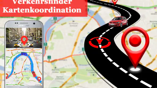 GPS-Navigation: Karte Richtung screenshot