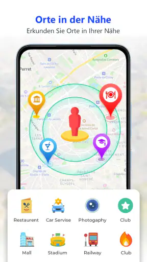 GPS-Satelliten-Live-Erdkarte screenshot