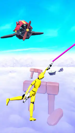 Grapple Hook Hero : Zip Action screenshot