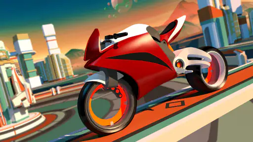Gravity Rider: Motorrad Spiele screenshot