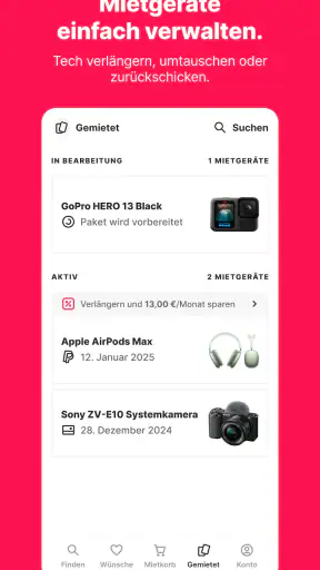 Grover – Tech flexibel mieten screenshot