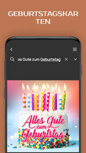 Grußkarten zu allen Anlässen screenshot