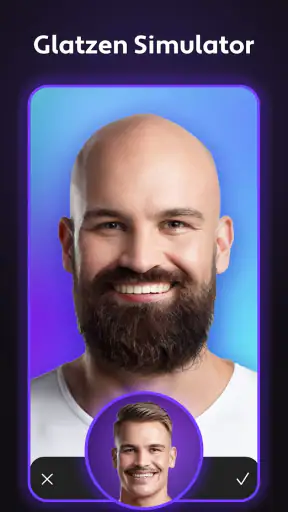 Haare Filter: Haarfarbe Ändern screenshot