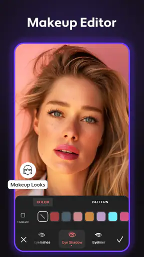 Haare Filter: Haarfarbe Ändern screenshot