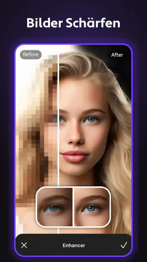 Haare Filter: Haarfarbe Ändern screenshot