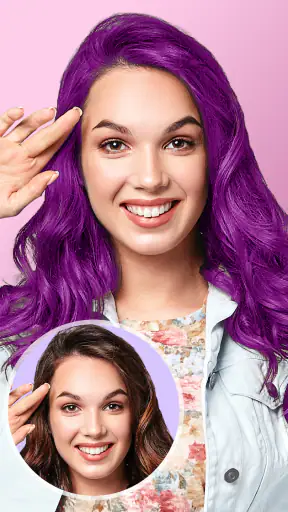 Haarfarbe ändern: haare färben screenshot