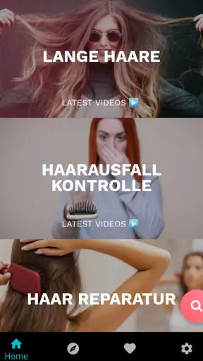 Haarpflege App Deutsch screenshot