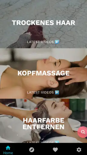 Haarpflege App Deutsch screenshot