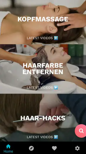 Haarpflege App Deutsch screenshot