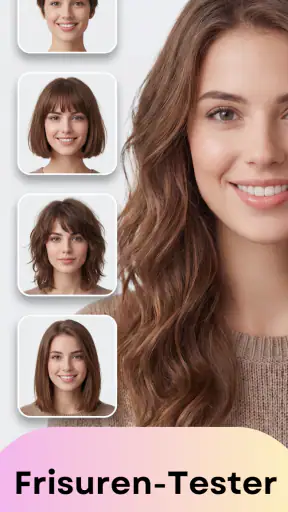 Mira: KI Frisuren Testen screenshot