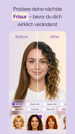 HairHunt: AI Hairstyle Try-On screenshot
