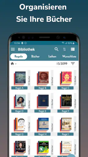 Handy Library - Bücher Ordnen screenshot