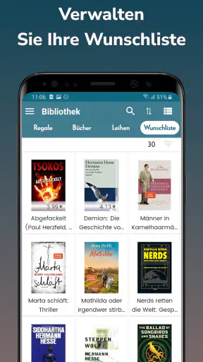 Handy Library - Bücher Ordnen screenshot