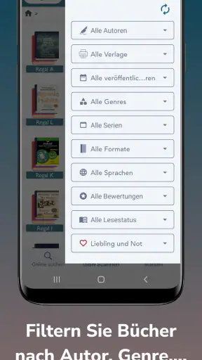 Handy Library - Bücher Ordnen screenshot