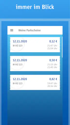 HandyParken München screenshot