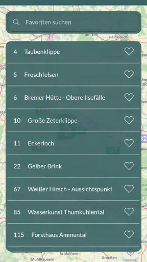 Harz App - mit Stempelheft screenshot