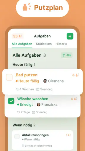Haushalt & WG App - Flatastic screenshot