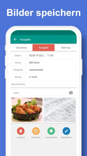 Haushaltsbuch : Money Manager screenshot