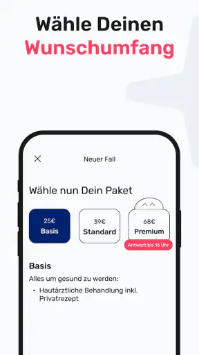 Hautarzt per App - dermanostic screenshot
