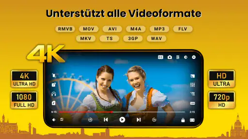 HD Video Player Alle Formate screenshot