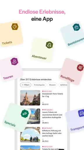 Headout: Reisen und Tickets screenshot