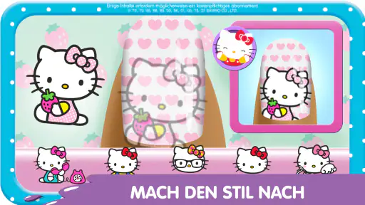 Hello Kitty Nagelsalon screenshot