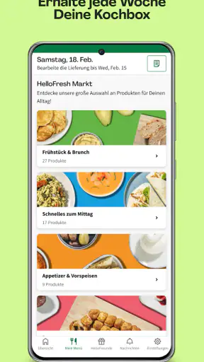 HelloFresh: Kochbox & Rezepte screenshot