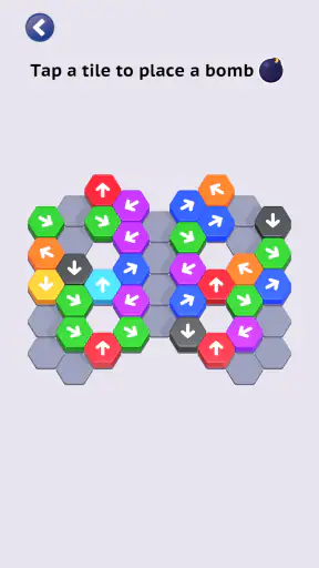 Hexa Away : Sechseck-Puzzle screenshot