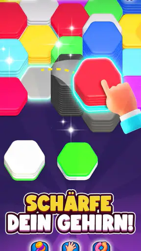 Hexa Sort screenshot