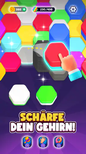Hexa Sort screenshot