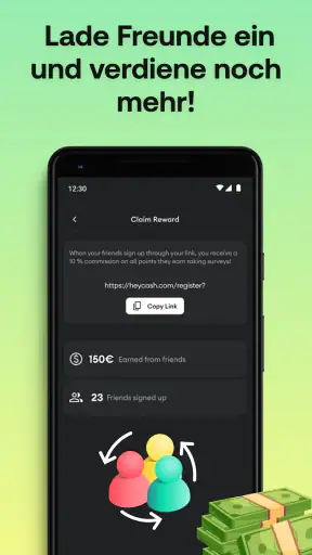 HeyCash: Umfragen für Geld screenshot