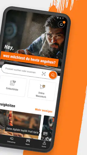 heyOBI Profi: Handwerker-App screenshot