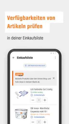 heyOBI Profi: Handwerker-App screenshot