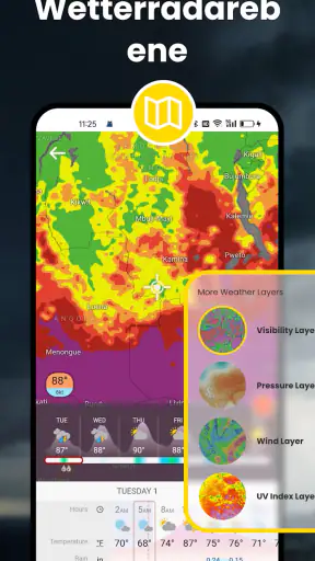 Hi Weather Launcher-Live Radar screenshot