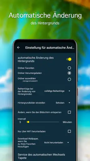 Hintergrundbilder mit Ozean 4K screenshot
