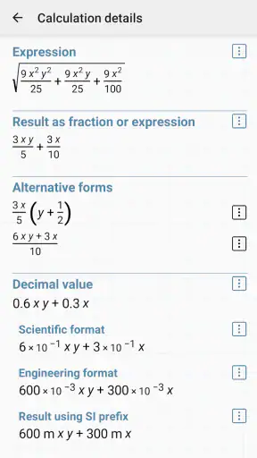 HiPER Calc Pro screenshot