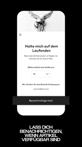 H&M screenshot