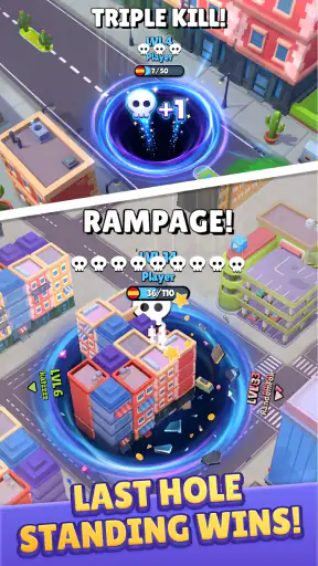 Hole.io screenshot