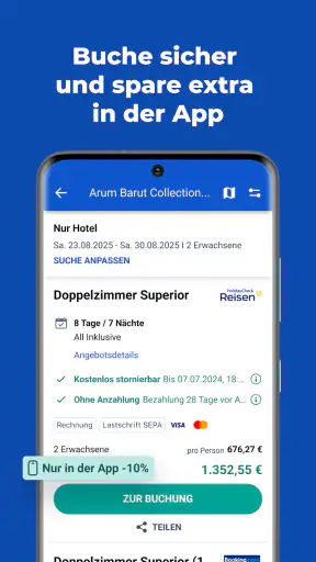 HolidayCheck: Urlaub & Hotel screenshot