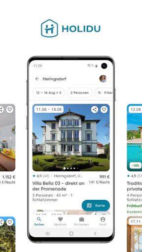 Holidu: Ferienwohnungen screenshot