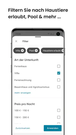 Holidu: Ferienwohnungen screenshot