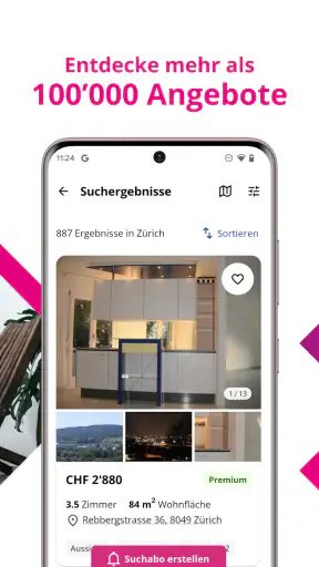 Homegate - Immobilien Schweiz screenshot