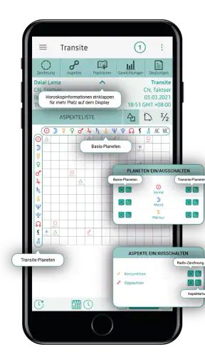 Horoskope Astrologie AstroWorx screenshot